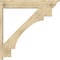 Ekena Millwork Merced Traditional Rough Sawn Outlooker, Douglas Fir, 8"W x 46"D x 46"H OUT08X46X46MRC01RDF - alternate 2